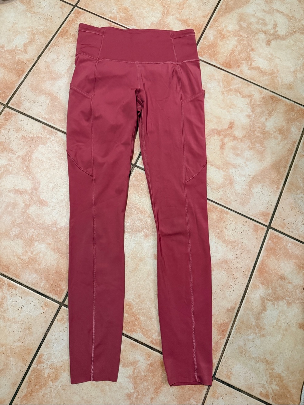 lululemon athletica High-Rise Leggings in Deep Rose
